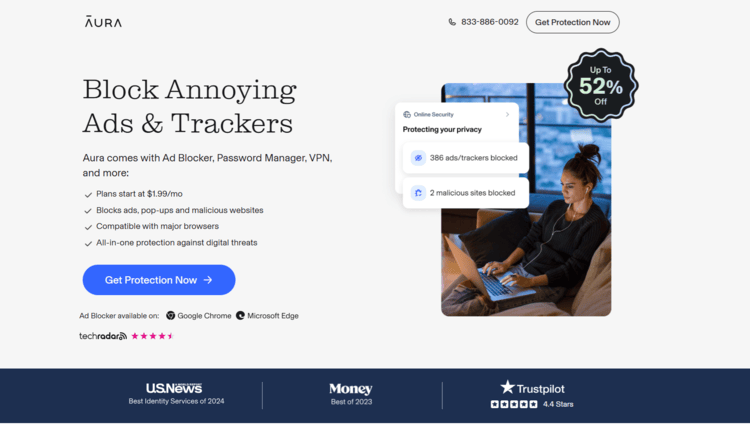 Aura Adblock Review
