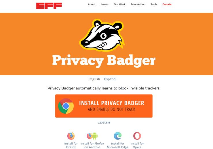 privacy badger safari